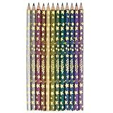 eeBoo Metallic Colored Pencils, Robot Rescue, Set of 12