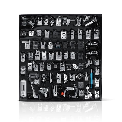 Set de 72 Pies Prensatelas para Máquinas de Coser miniatura 1
