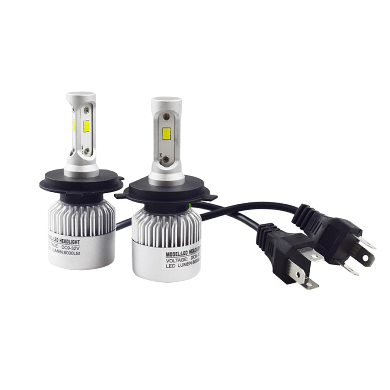 Cabilock 2 pièces Ampoule LED Csp pour Voiture Éclairage Puissant avec Refroidissement Rapide Étanche et Durable Lot de Remplace les Ampoules Halogènes