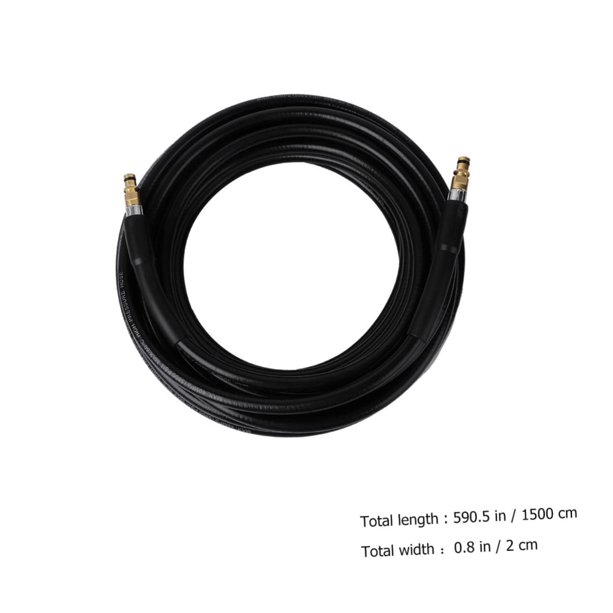 Manguera De Goma Lavadora Hidrolavadora Calentador De Agua De Coche Flexible Resistente