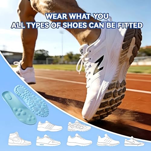 Image of 4D Cloud Steppers Insoles for Men and Women, Work Boot Cushioning Inserts