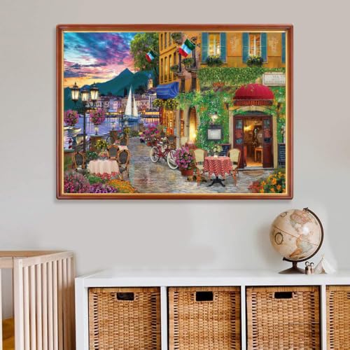 Puzzle für Erwachsene 1000 Teile Italienisches Fascino 70 x 50 cm Puzzles für Erwachsene Pädagogisches Spiel Herausforderung 1000 Teile… – Ansicht 2