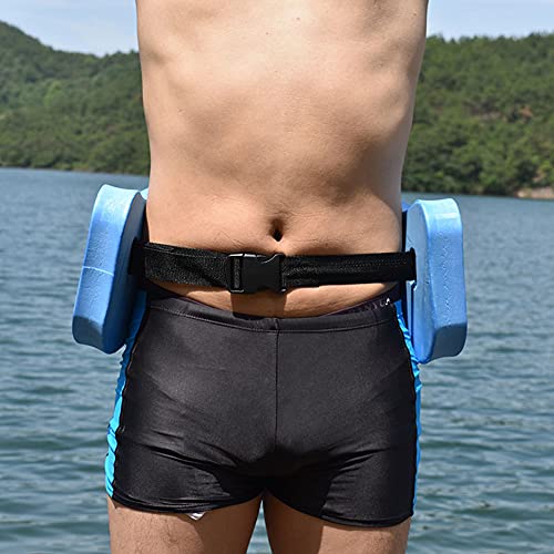 Ycyu Pool Back Floating Swim Belt Eva Foam Swimming Training Aid Waist Adult Kids Pool Float Kickboard (Blue) #TOP4