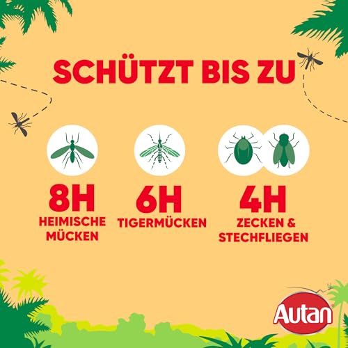 Autan Multi Insect Spray, Multi-Insektenschutz vor Mücken, Stechfliegen und Zecken, Travel Essentials, 1er Pack, (1 x 100 ml)