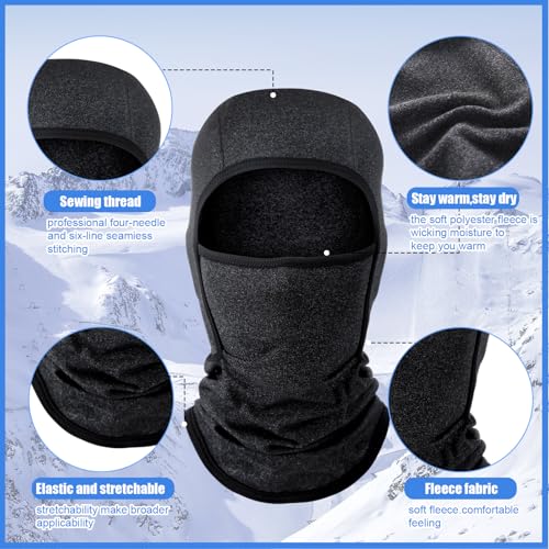 Syhood Kids Balaclava Face Mask Winter Ski Hat Face Covering Windproof Warmer Balaclava for Cold Weather3