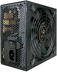 Fonte Gamer C3Tech PS-G500B, Preta,Certificacao 80 Plus Bronze 500w, ATX, PFC ativo Bivolt automatico 115/230V, Cooler 120mm