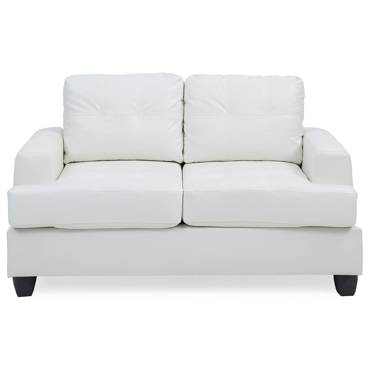 LYKE Home Loveseat , White