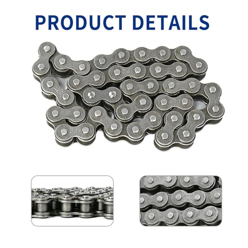 Image of Drive Sprocket Chain Combo,Gear Chain Set for Surron Light Bee X,Segway X160 /260,420 Chain 30 13 Tooth Rear Front Sprocket,Chain Sprocket Conversion Kit for Modified Dirt Bike and Replacement
