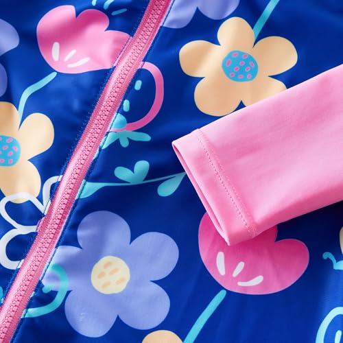 Image of UMELOK Baby Girl One Piece Swimsuit Infant Rash Guard Bathing Suit
