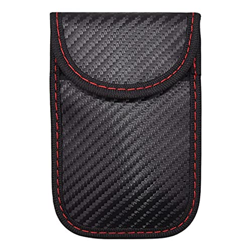 Bolsa Faraday, bolsa para chave RFID, capa para chave com bloqueio de sinal sem chave, proteção antifurto para segurança do carro, 1 peça