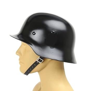 グレー SSマーク付き　ドイツ軍ヘルメット Amazon | ドイツ軍 M35 SS パレード用 ヘルメット 親衛隊 WW2