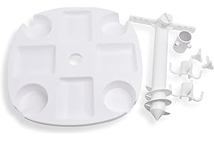 Large White 17" Beach Umbrella Hook