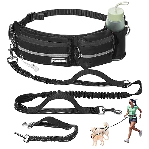 Heellpxi Hands-Free Dog Leash With Pouch