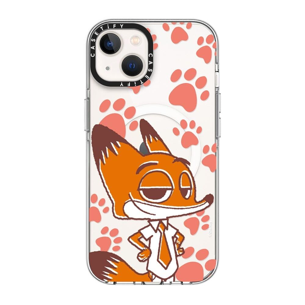 Amazon.com: CASETiFY Clear iPhone 13 Case [Zootopia 2 Colab/Not