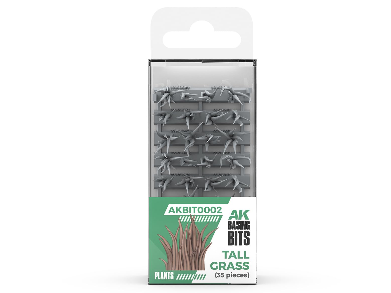Ak Interactive Ak Resin Akbit0002 Tall Grass - Basing Bits (35Pcs)