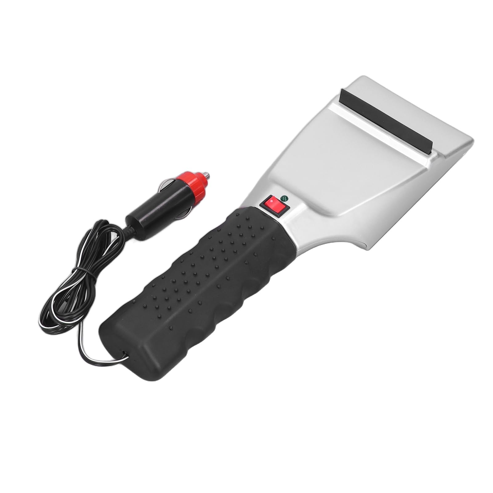 flexman 12V 18W Heated Snow Ice Scraper, 60? Electric Heated Auto Windshield Window Snow Shovel,Automobile Vehicle Snow Removal Tools for Winter Car