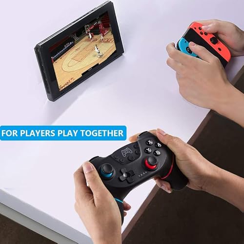 Switch Controller, Wireless Pro Controller For Switch/Switch Lite/Switch Oled, Switch Remote Gamepad With Joystick, Adjustable Turbo Vibration, Ergonomic Non-Slip - Black #TOP6