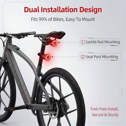 GPS Bike Tracker with Tail Light