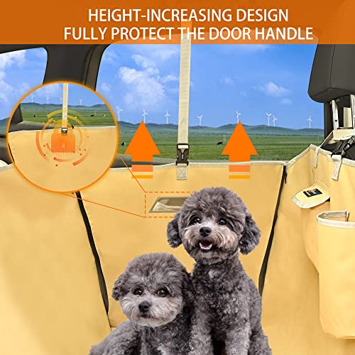 Dog Car Seat Cover for Back Seat Protector, Dogs Hammock Waterproof, Pet Car Accessories, Thick Heavy Duty Nonslip… - Image 4