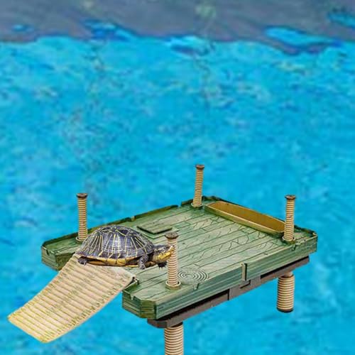 Plateforme de bain pour reptile pour faciliter la sortie de l'eau - 7