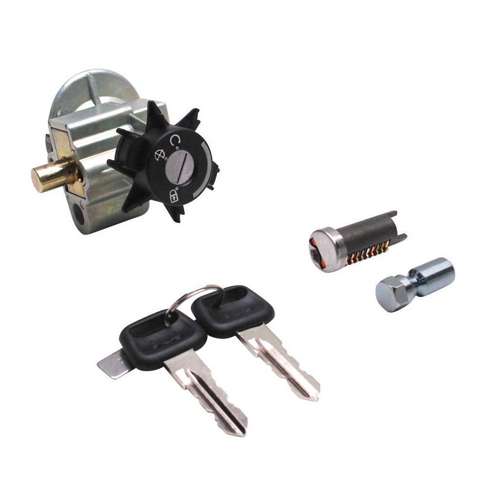 Kit serrure P2R pour scooter Peugeot 50 Ludix avant 2020 pièce de rechange 755930