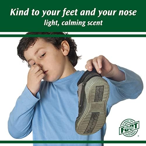 FOOT SENSE - Natural Shoe Deodorizer Powder, Foot Odour Eliminator & Body Powder - For Smelly Shoes, Stinky Feet, Body Freshener. Talc Free - Made in USA
