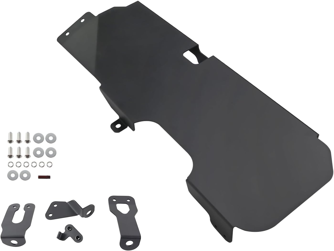Wrangler Gas Tank Skid Plate - Aluminium Gas Tank Skid Plate Compatible with 2007 2008 2009 2010 2011 2012 2013 2014 2015 2016 2017 2018 Je-ep Wrangler JK 4WD 2-Door - Country Gas Tank Skid Plate