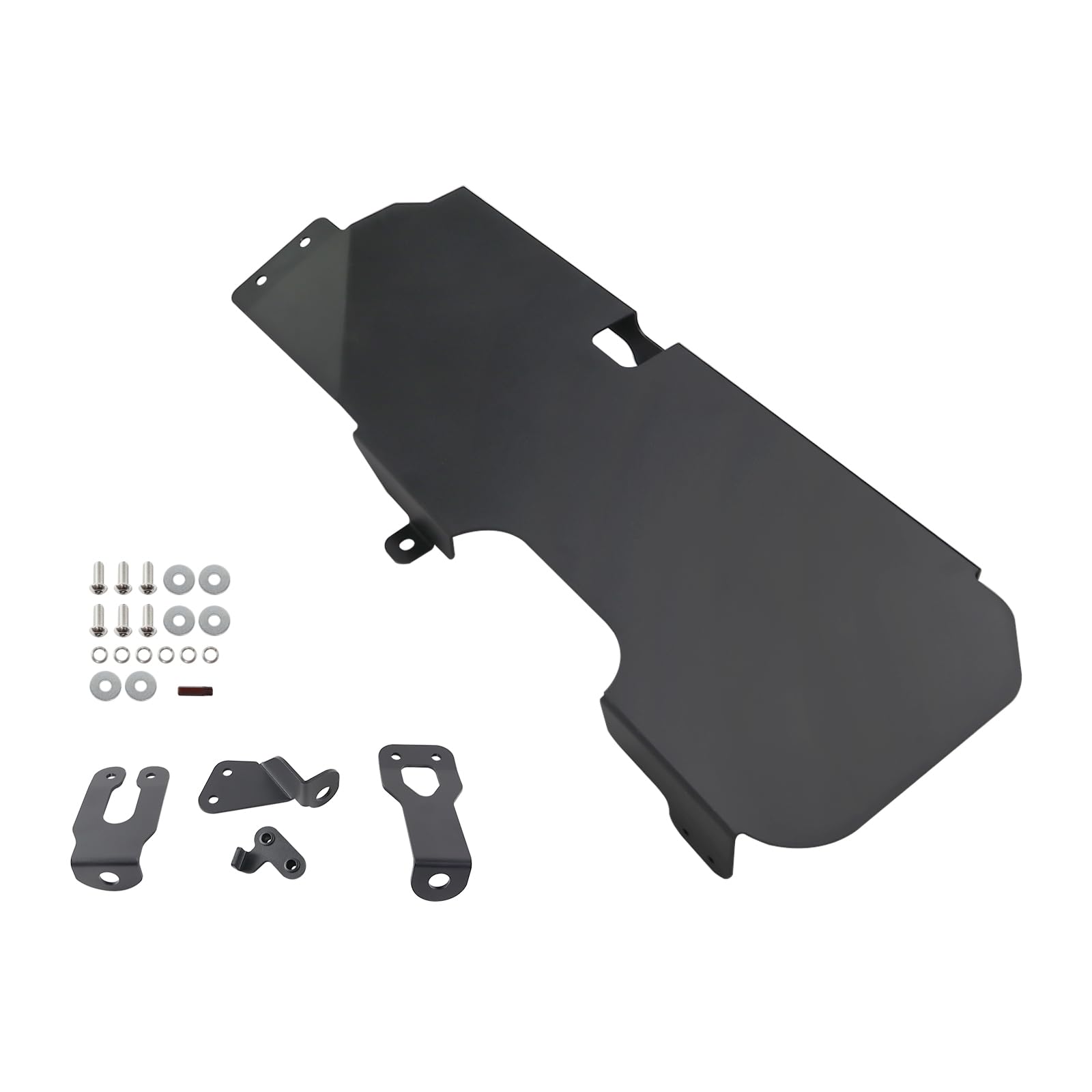 Wrangler Gas Tank Skid Plate - Aluminium Gas Tank Skid Plate Compatible with 2007 2008 2009 2010 2011 2012 2013 2014 2015 2016 2017 2018 Je-ep Wrangler JK 4WD 2-Door - Country Gas Tank Skid Plate