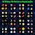 Halloween Decoration,MOSSNDAR Halloween Christmas Projector Lights Outdoor,64 HD Patterns Holiday Projector Light with Remote Control,Waterproof Landscape Lamp Projector for Garden Party Xmas New Year