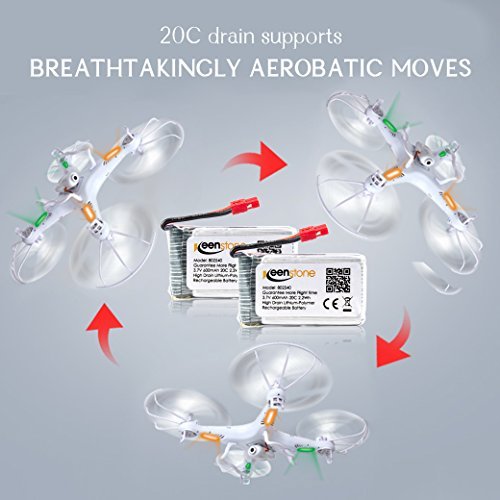 Keenstone Lipo Batterie 3,7 V 20C 600mAh per Syma