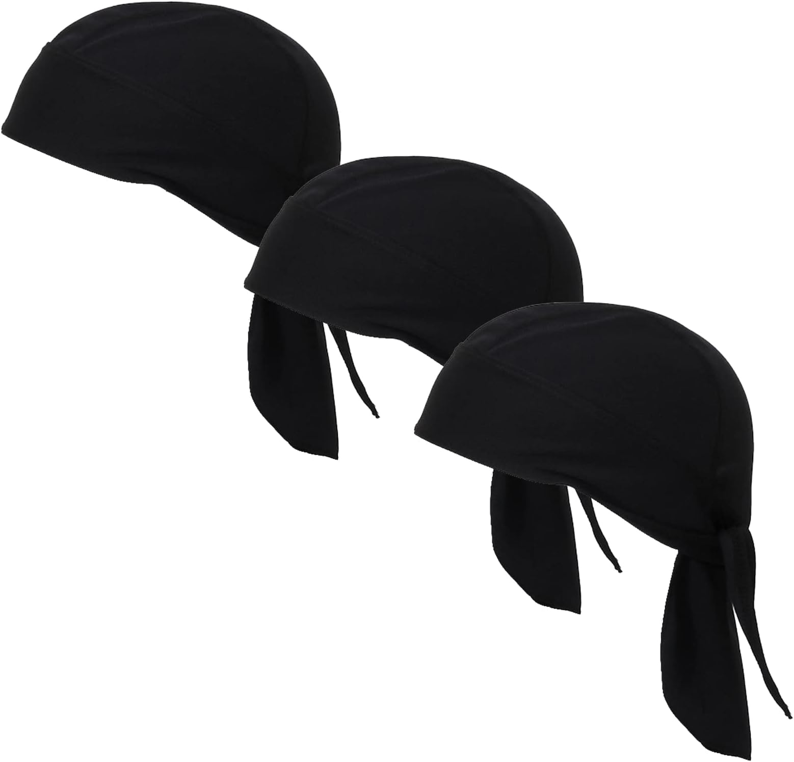 Skull Caps for Men Cooling Bandana Cap Helmet Liner Hat Running Beanie