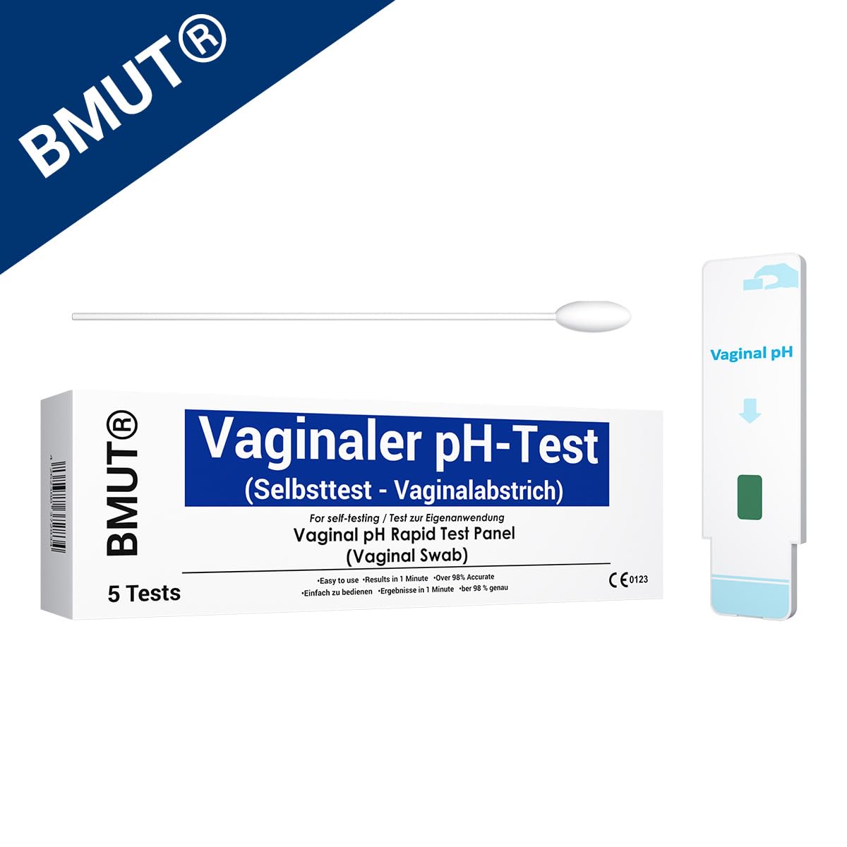 5 x test pH pochwy w domu – test pH z pochwy – szybka ocena – opieka przedporodowa – kontrola środowiska pochwy – bakteryjne zapalenie pochwy – infekcje bakteryjne