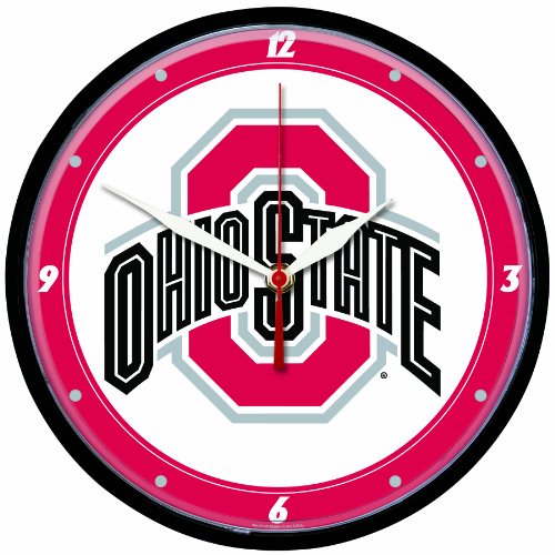 NCAA Ohio State Buckeyes Round Clock