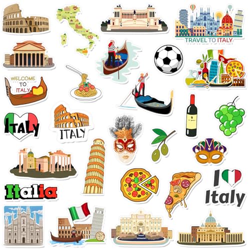 Konohan 30 Pcs Italy Souvenirs Gifts Italy Magnet for