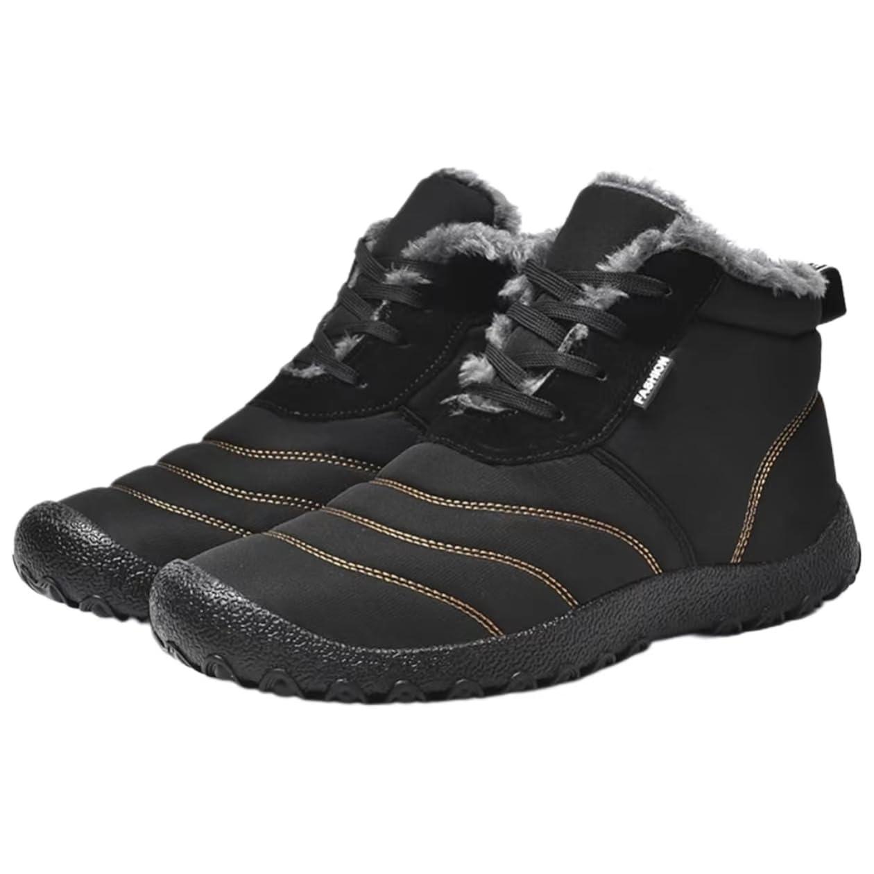 Winter Snow Boots | Fully Lined Snow Boots Hiking Boot,Men's Hiking Boots for Hiking Outdoor Trekking Backpacking Mountaineering Unisex, 43 EU