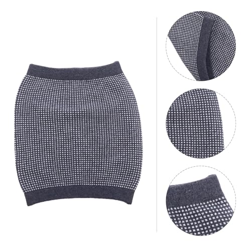 Faja lumbar elástica Luxshiny XL gris con soporte y calentador miniatura 7