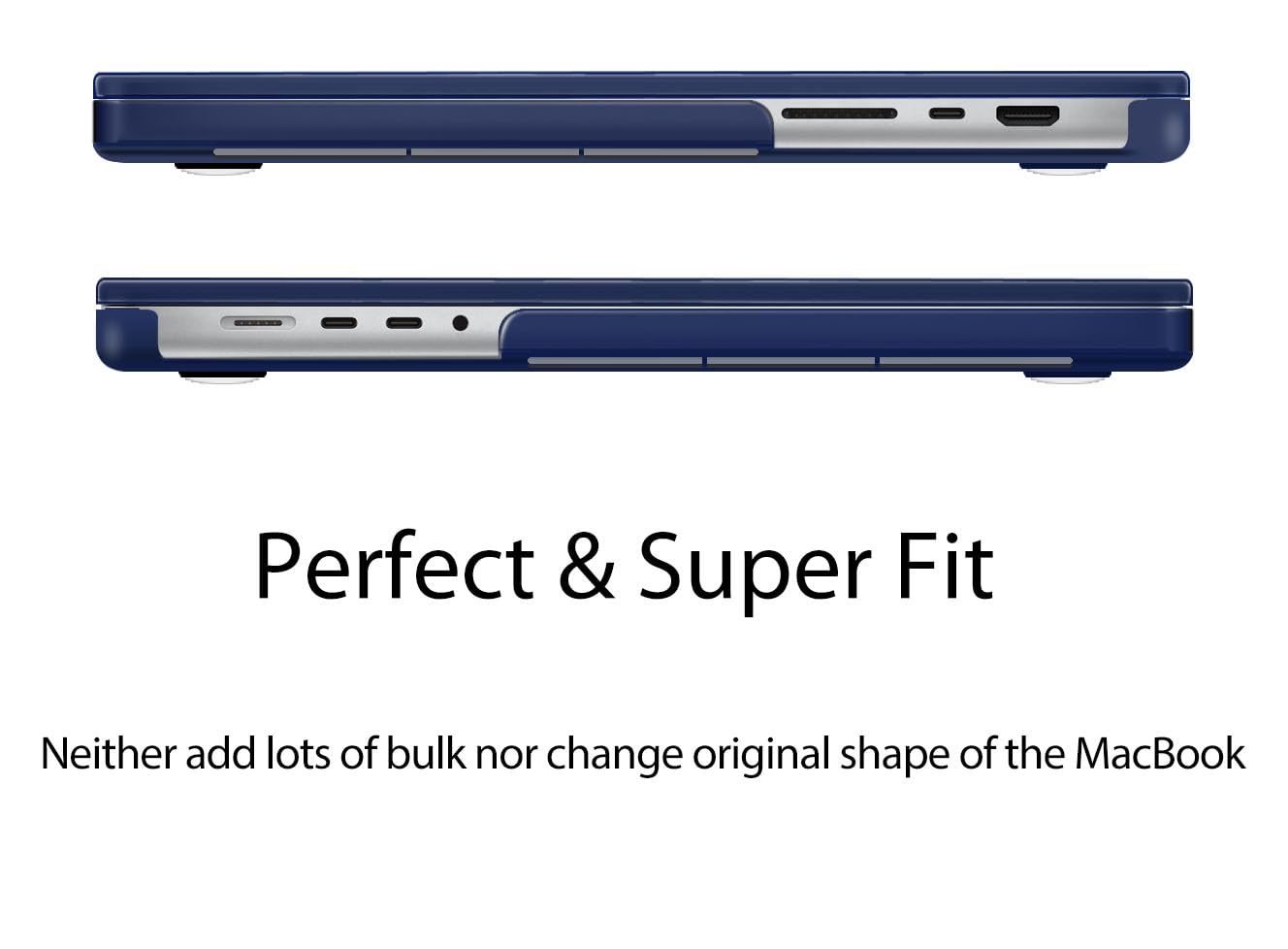 UESWILL Compatible With 2021 2022 2023 2024 MacBook Pro 16 Inch M4 M3 M2 M1 Pro Max Chip Model A3403 A3186 A2485 A2780 A2991 Matte Case Cover Microfiber Cloth, Gray - View #2