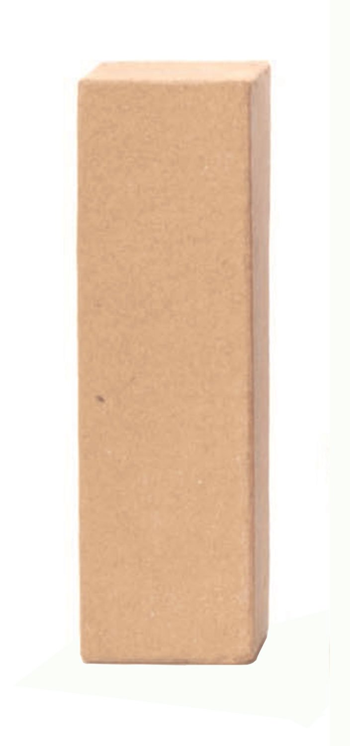 GLOREX 6 2029 109 - Cardboard - Letter I, Brown Cardboard Letter, Approx. 17.5 x 5.5 cm, for Painting and Gluing, for Napkin Technique and Décopatch, Ideal as Decoration