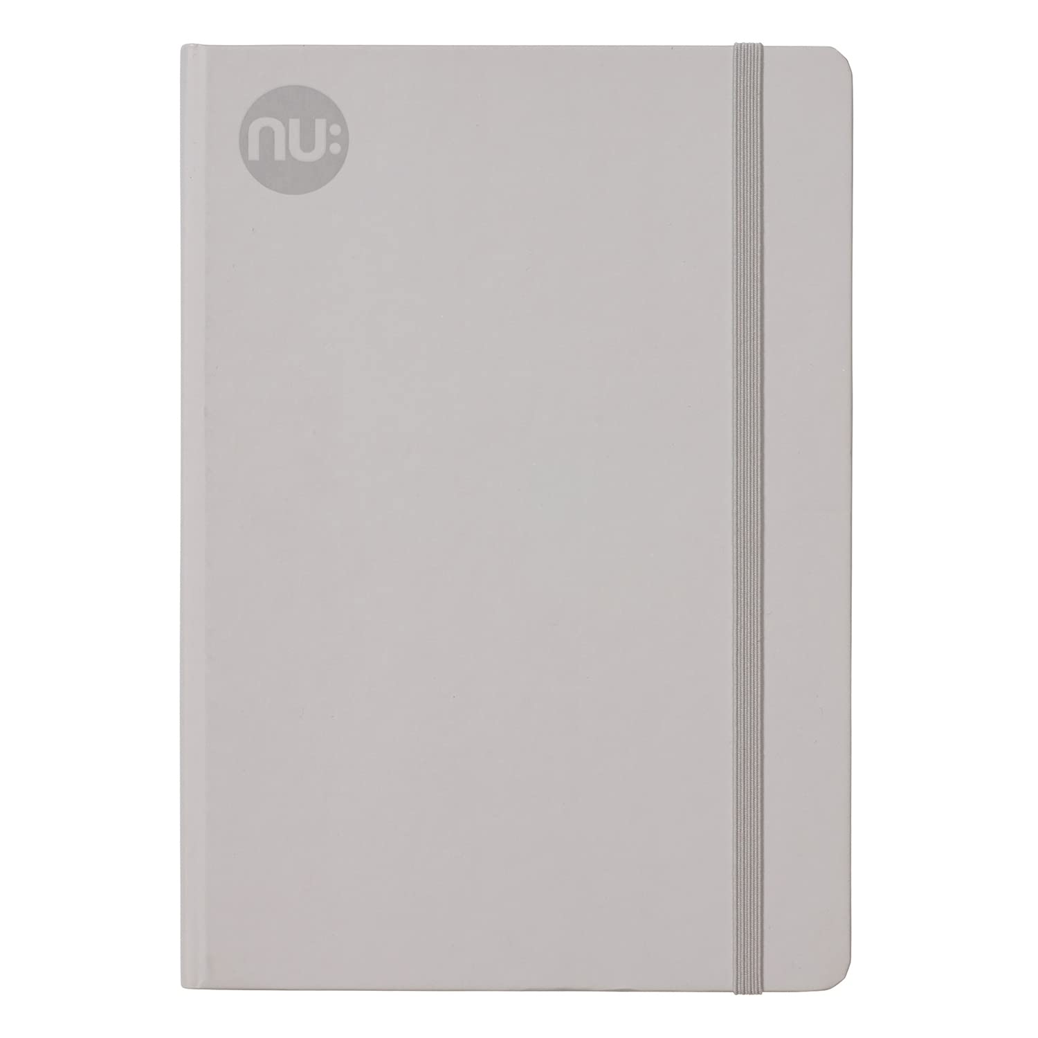 NU: Notebooks - Grey Journal - Spectrum Range - A5 Lined Notebook - Daily Planner - Note Pad - 160 Pages