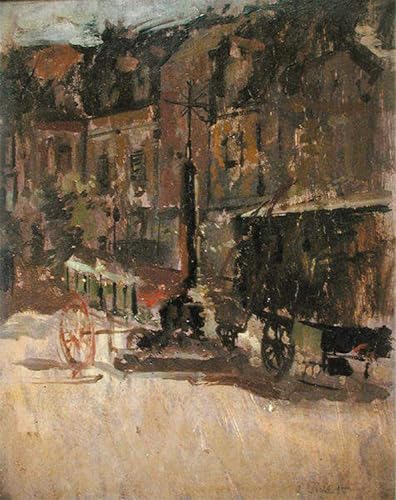 Lienzo cuadro pintura de Walter Richard Sickert de 60x90cm para solucionar paredes vacías del hogar