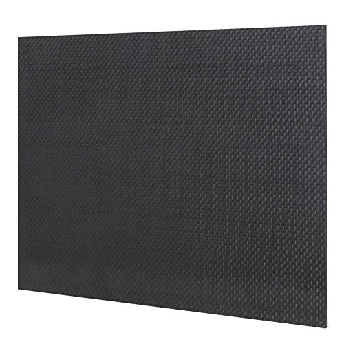 Piatto in Fibra di Carbonio, Materiale Foglio di Pannello in Fibra di Carbonio Twill di Alta Durezza con Superficie Luminosa(200 * 300 * 1.5mm)