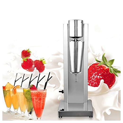 XYOUNG Commercial Milkshake Maker,650ml 110V Stainless Steel Drink Mixer Milkshake Machine,Soft Ice Cream Maker,Tea Shop Special Mixer Milk Foam Tea Snowstorm Machine