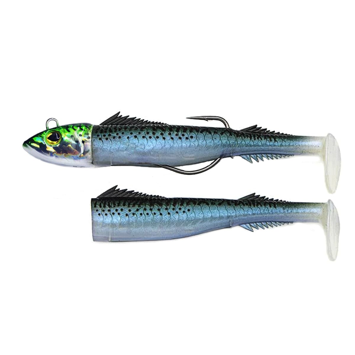 JLC Real Fish Combo 70 gr Kafa + 100mm Vücut + 1 Yedek Vücut #1 Caballa