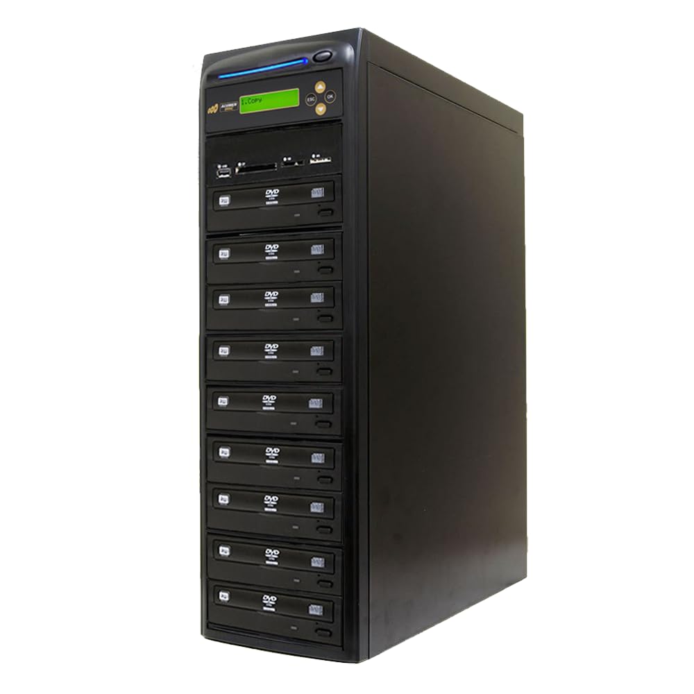 Acumen Disc 1:8 Multimedia Backup Duplicator - Flash/Disc to DVD AD08-MM