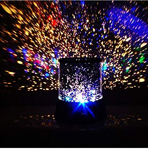 Luces De Noche Estrellada Casa Romántica Bebé Niños Led Estrellas Estrelladas Luces De Noche Universo Maestro Proyección Luces Linterna Regalos De Navidad, A