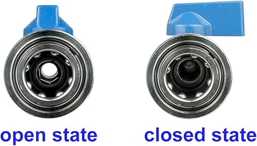 Miniatura 4 de Kit de válvula de bola de lavadora de alta presión 38 NPT conector rápido 4500 PSI para manguera de lavadora eléctrica