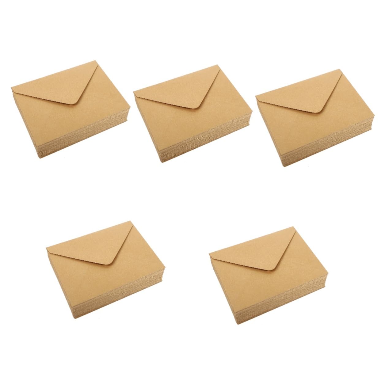 5 Ensembles Enveloppe Remercier Cartes De Vœux Vierges E Carte Invitation Carte Postale Courrier Saluer Vide Poste Envelope Estpack Quantité Carton present Papier Golden 50 Pièces * 5