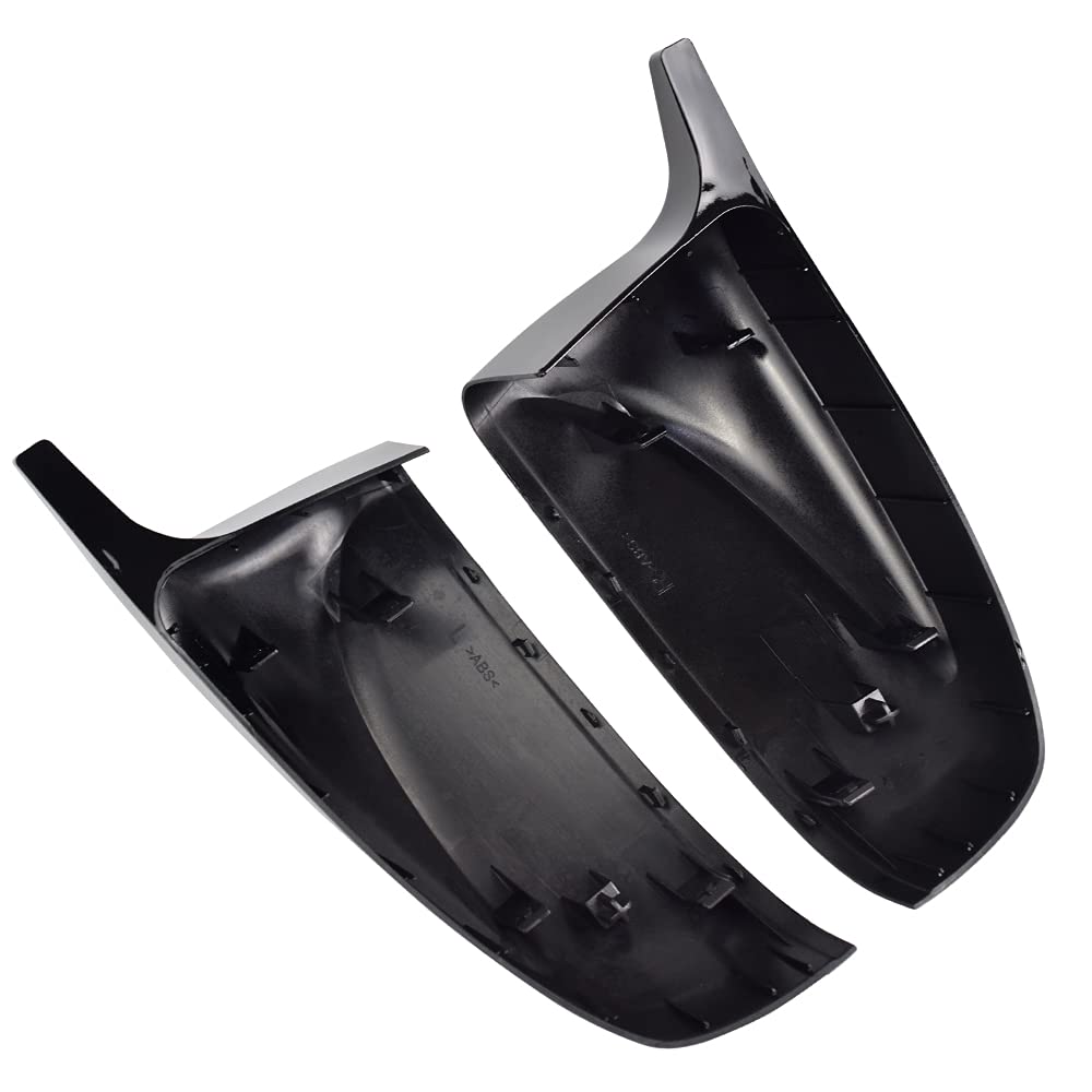 2 Piezas Cubierta De Cáscara del Espejo Retrovisor Izquierdo y Derecho del Coche para B-MW X5 E70 X6 E71 2008-2013