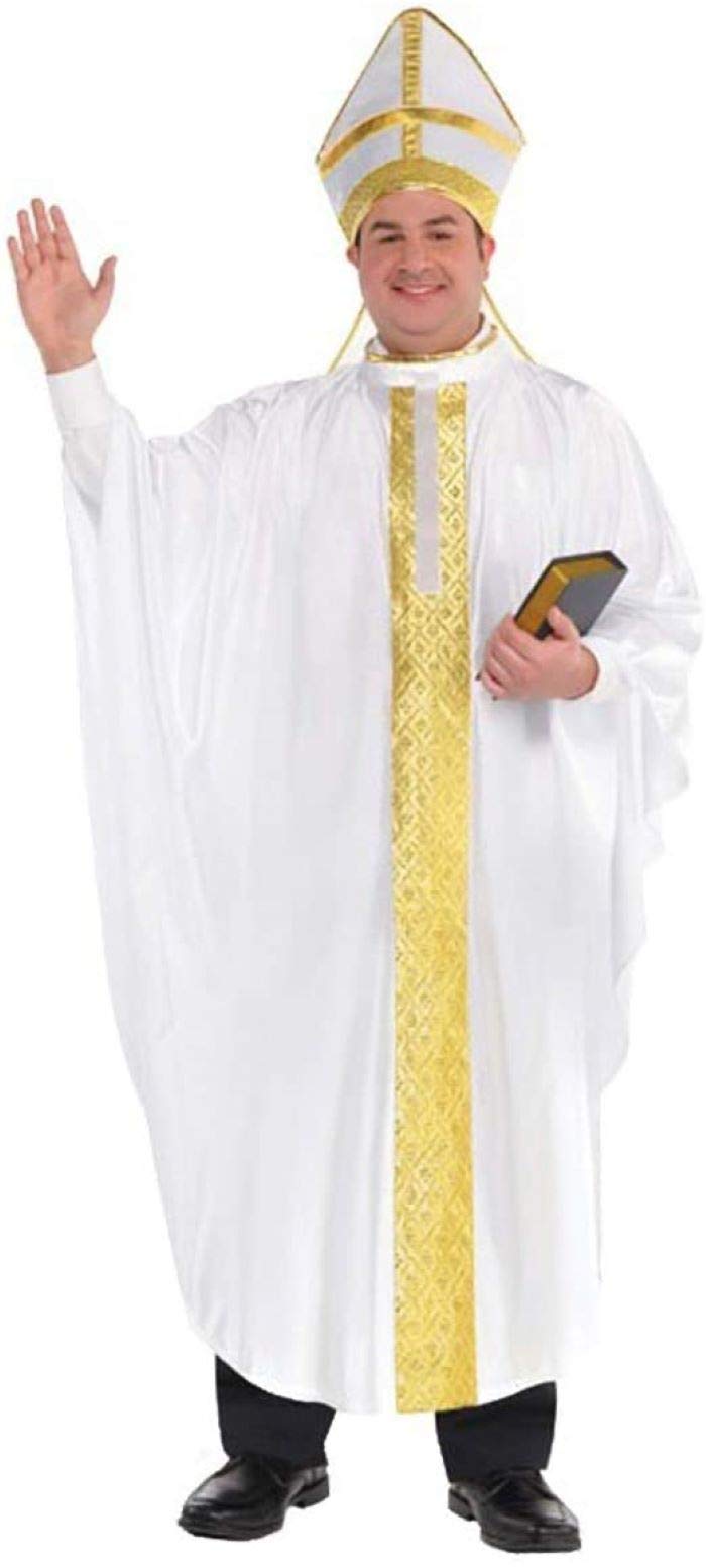 (PKT) (Fix 10/12) (8400861-55) Adult Mens Pope Man Costume (Standard)