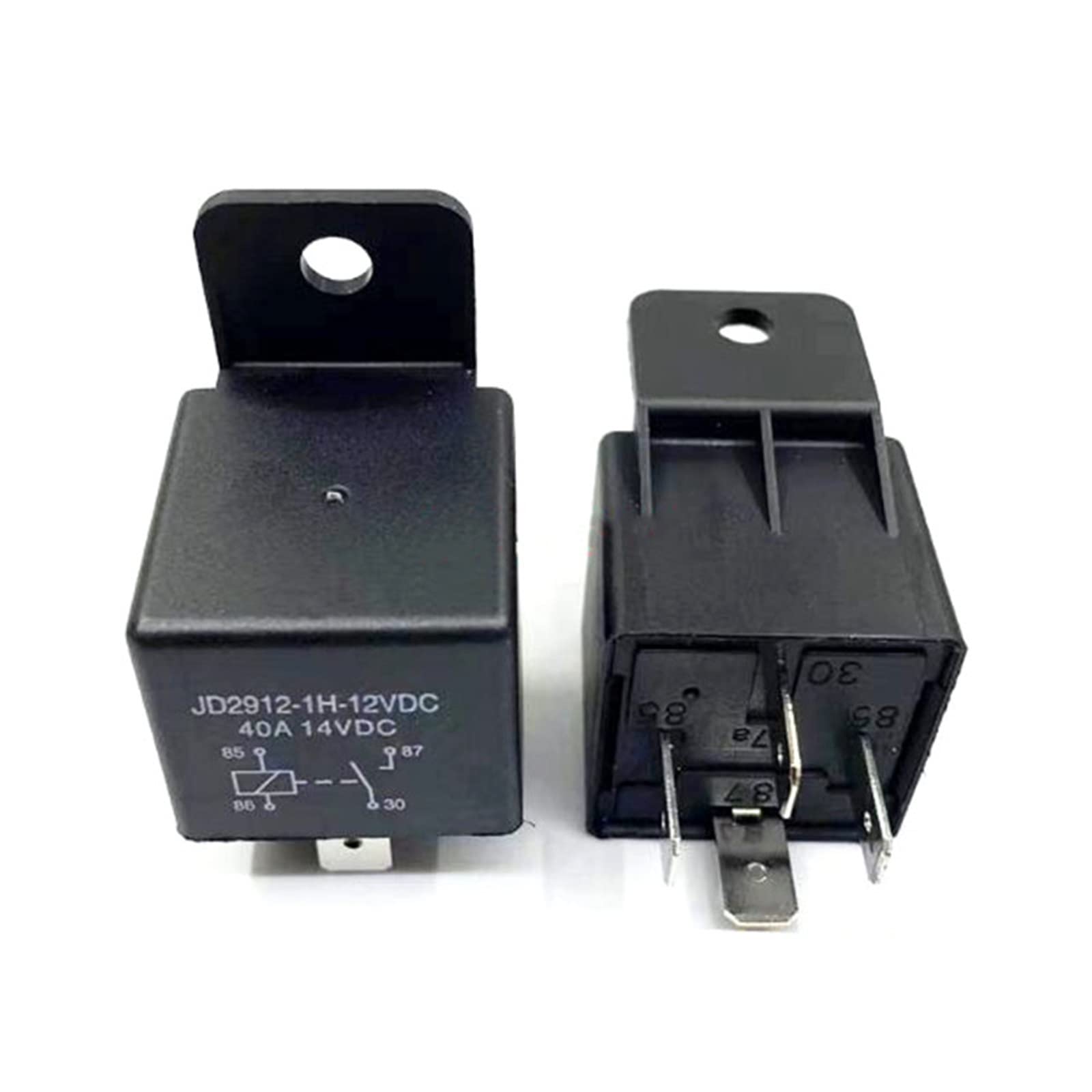 Przekaźnik samochodowy JD2912-1H-12VDC JD2912 1H 12VDC JD29121H12VDC 12 V DC 40 A 4-pinowe automatyczne (10 sztuk)